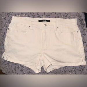 Joe's Jeans White Jean Shorts